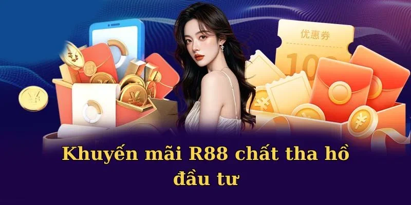Khuyến mãi R88 chất tha hồ đầu tư